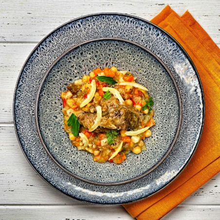 Tajine de veau aux agrumes