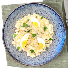 Salade de blé au poulet façon césar