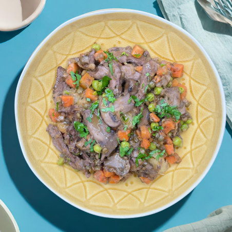 Bourguignon végétarien