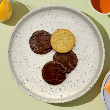 Sachet de 4 biscuits nappés chocolat au lait