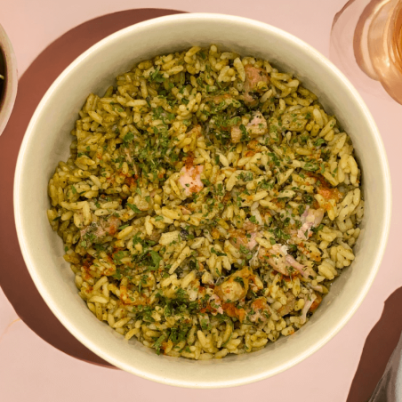 Riz au curry vert