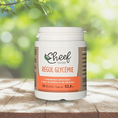 Régul glycémie (cure 1 mois) - Aide au maintien d'une glycémie saine