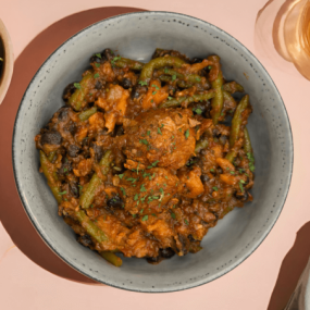 Sauté de porc chipotle et haricots noirs