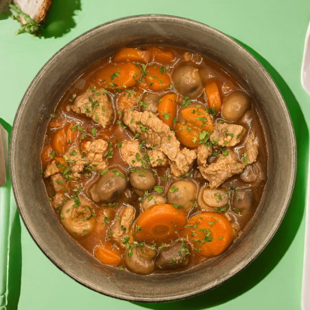 Boeuf braisé aux carottes