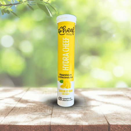 Pastilles d'hydratation saveur citron