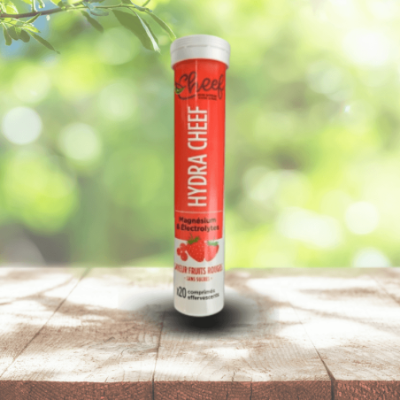 Pastilles d'hydratation saveur fruits rouges