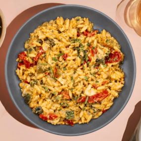Orzo au poulet cajun