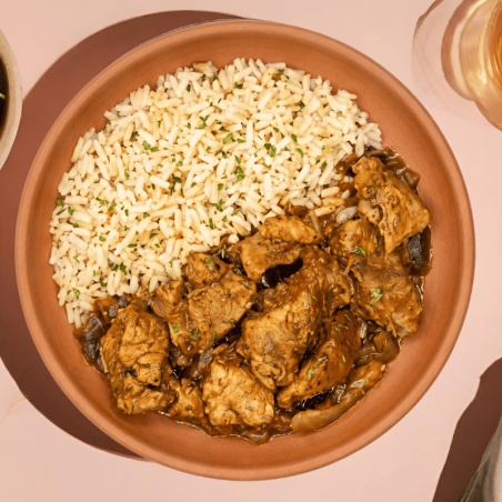 Sauté de dinde à la jamaicaine