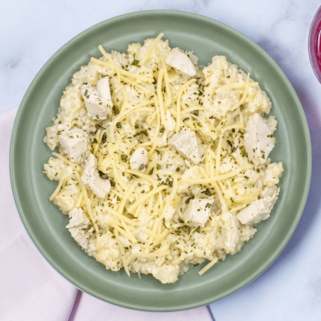 Poulet et choux fleur façon gratin