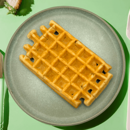 Gaufre protéinée XL à la vanille