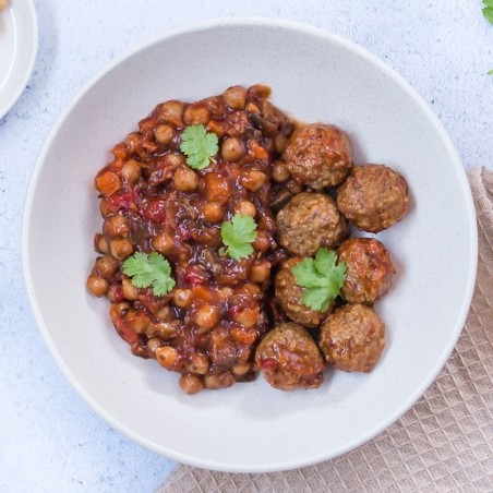 Boulettes Kefta et aubergines