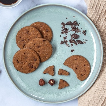 Biscuits cacao noisettes