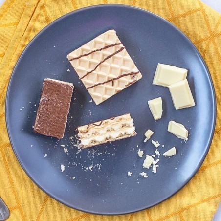 Gaufrette arôme Chocolat Blanc