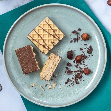 Gaufrette arôme chocolat noisette 