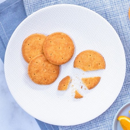 Sachet de 5 biscuits zeste d'orange 