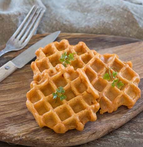 gaufre patate douce