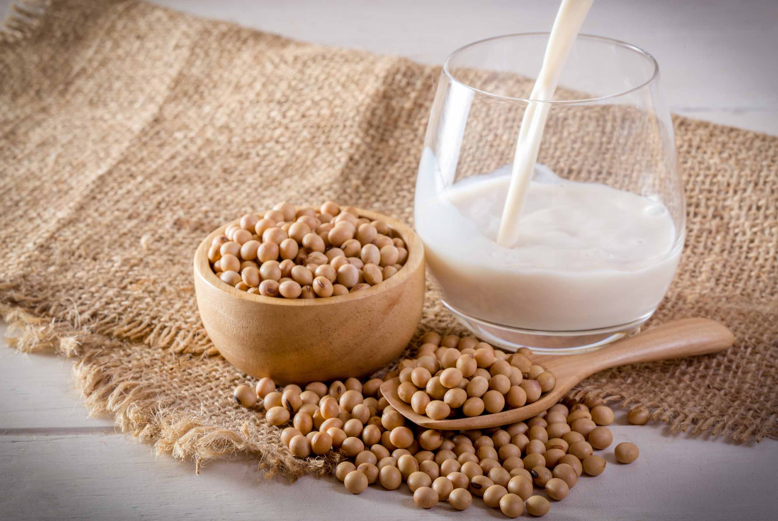 lait de soja à boire après le sport