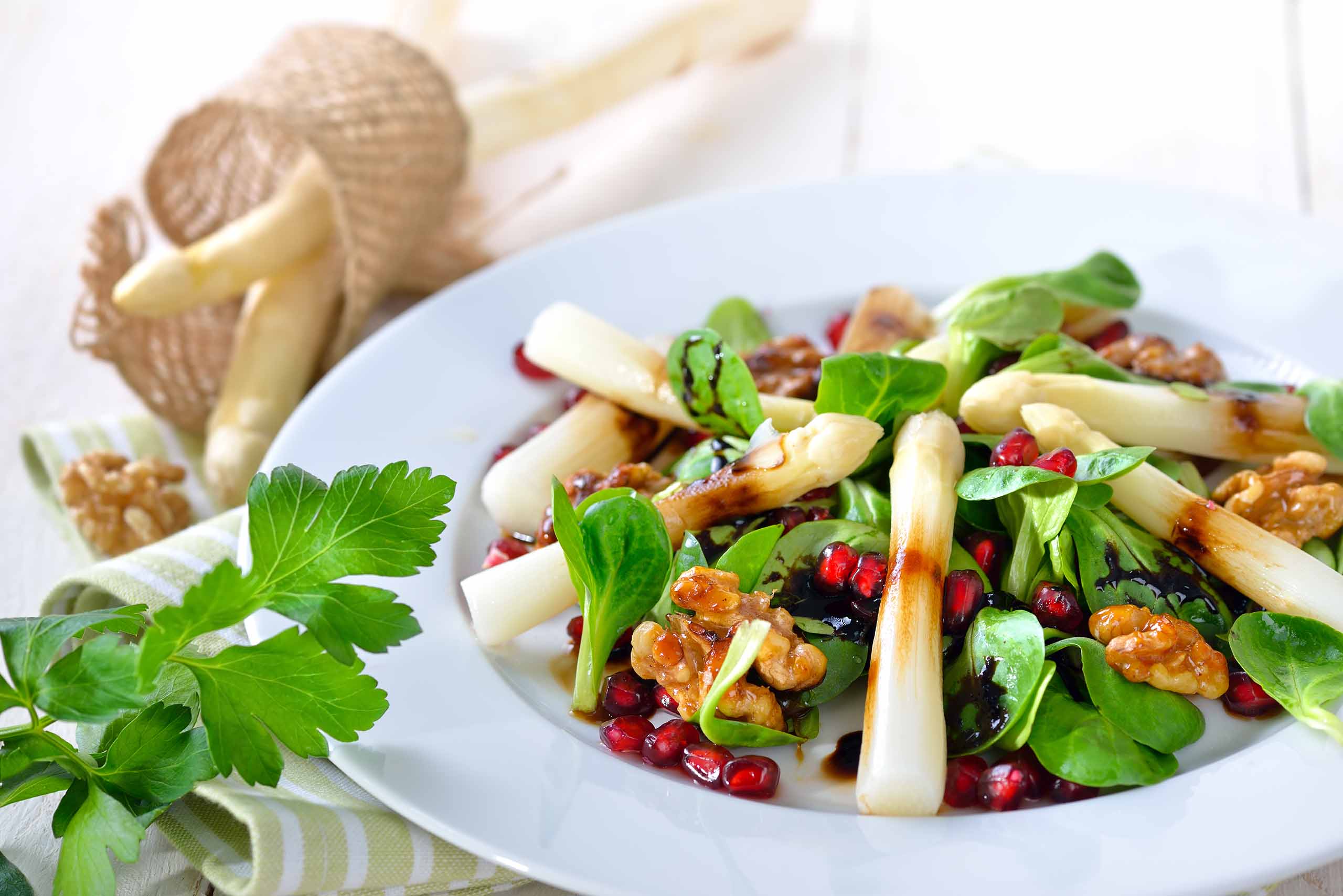 salade asperge blanche