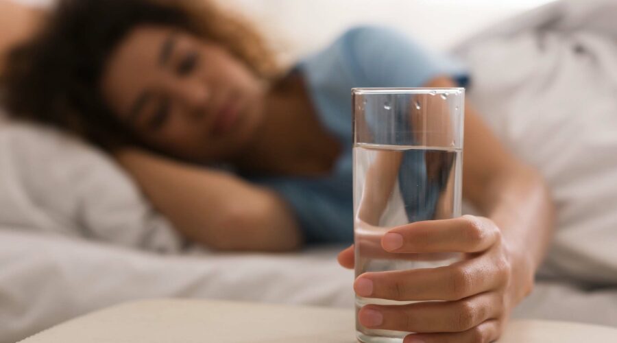 boire de l'eau avant de dormir