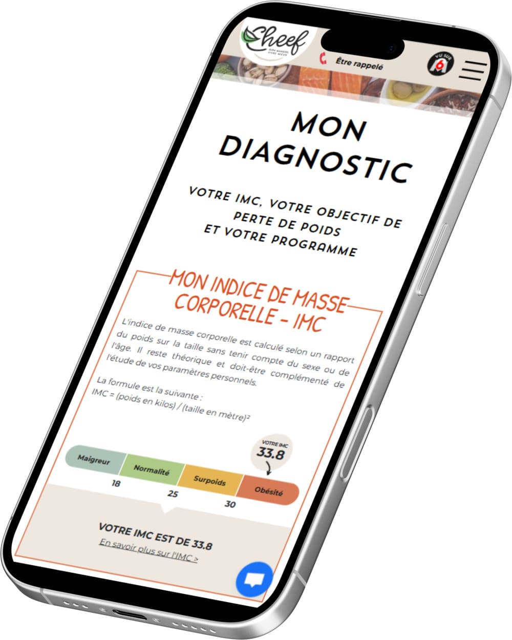 Bilan minceur Cheef