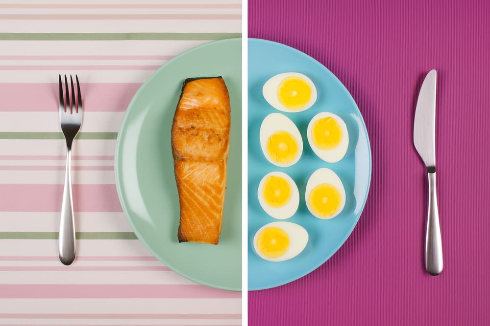 Régime dissocié assiette