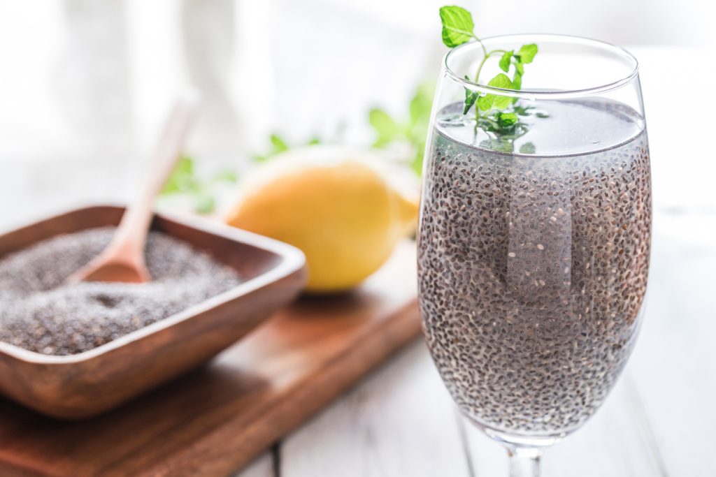 Graine de chia coupe faim