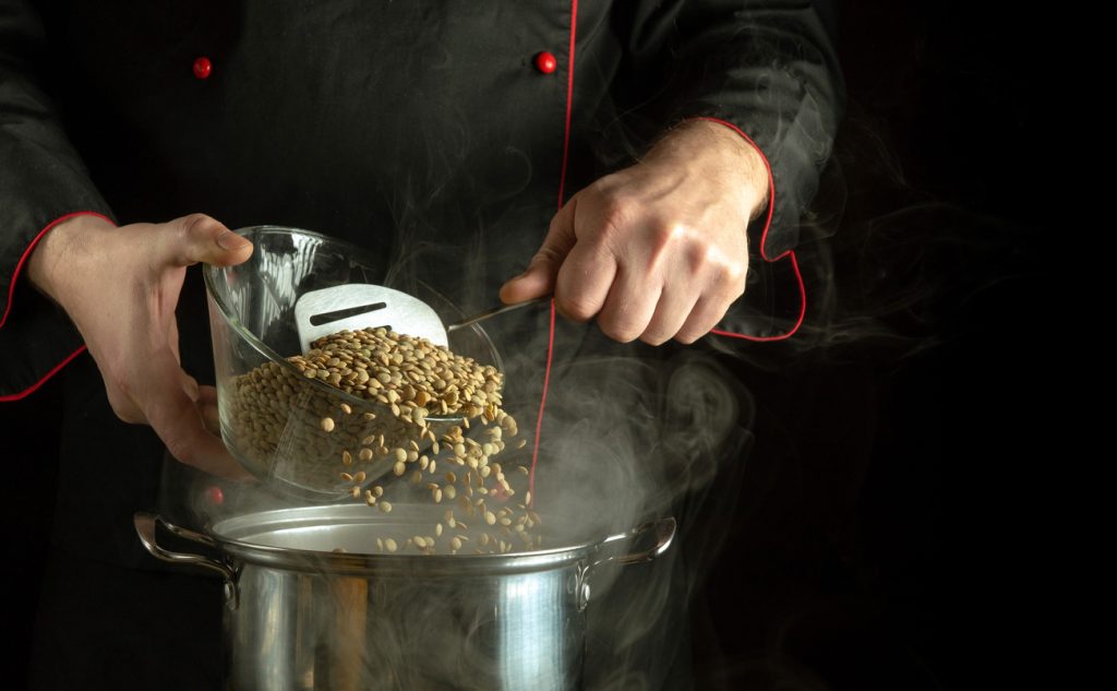 Cuisson lentilles