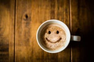 Happy Coffee Cup