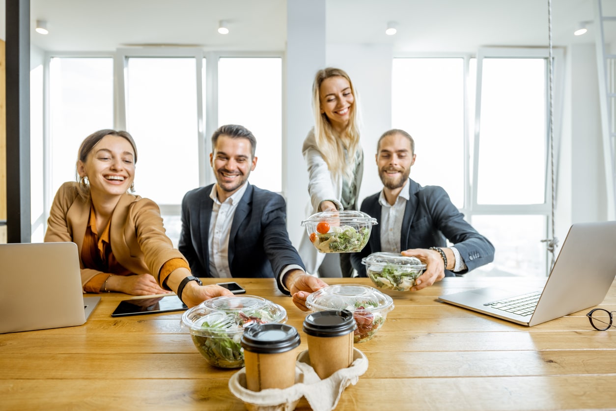 Repas en entreprise