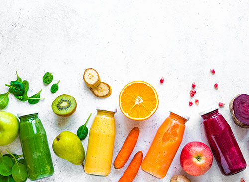 Jus et Smoothie pour cure détox minceur