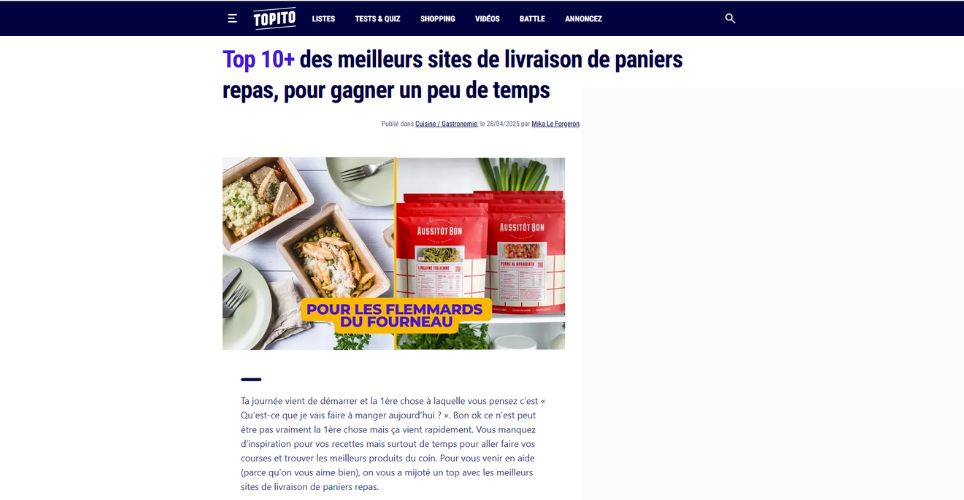 C'est le programme minceur n°1 qui donne des résultats