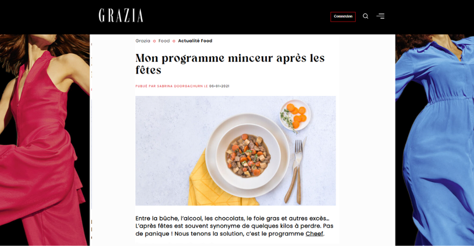 Les atouts du programme Cheef : pas de frustration, pas de sensation de faim
