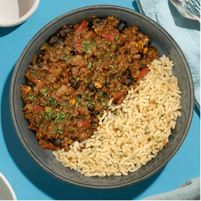 Plat de rééquilibrage alimentaire – exemple de journée